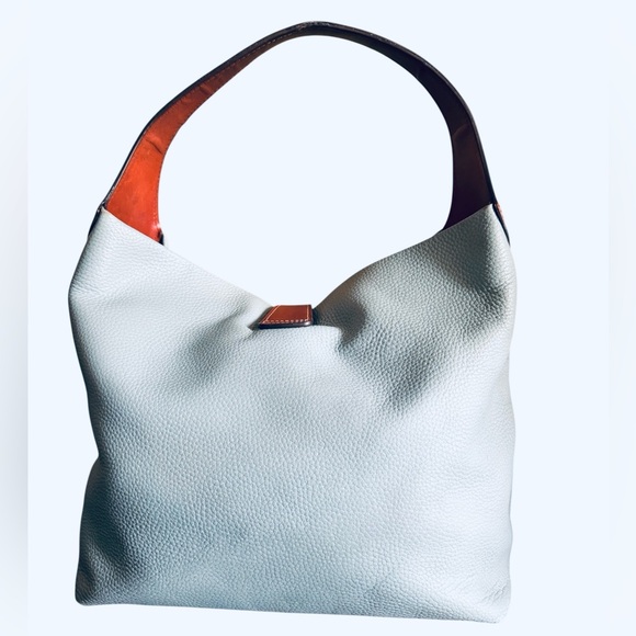 Dooney & Bourke Pebble Grain Logo Lock Hobo/Shoulder Bag - Picture 3 of 16